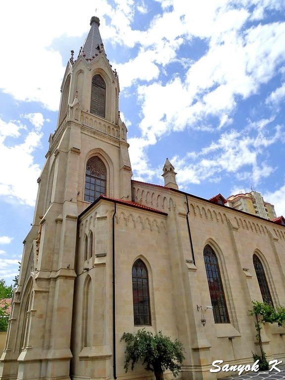 8475 Baku Church of the Saviour Баку Церковь Спасителя Лютеранская кирха