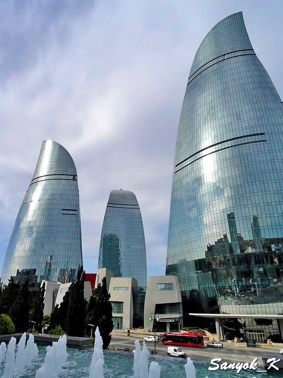2871 Baku Flame Towers Баку Пламенные башни