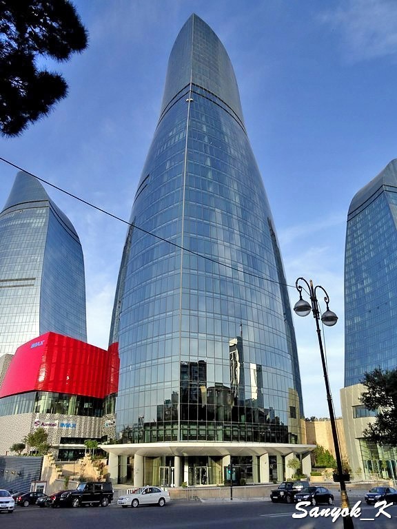 2875 Baku Flame Towers Баку Пламенные башни