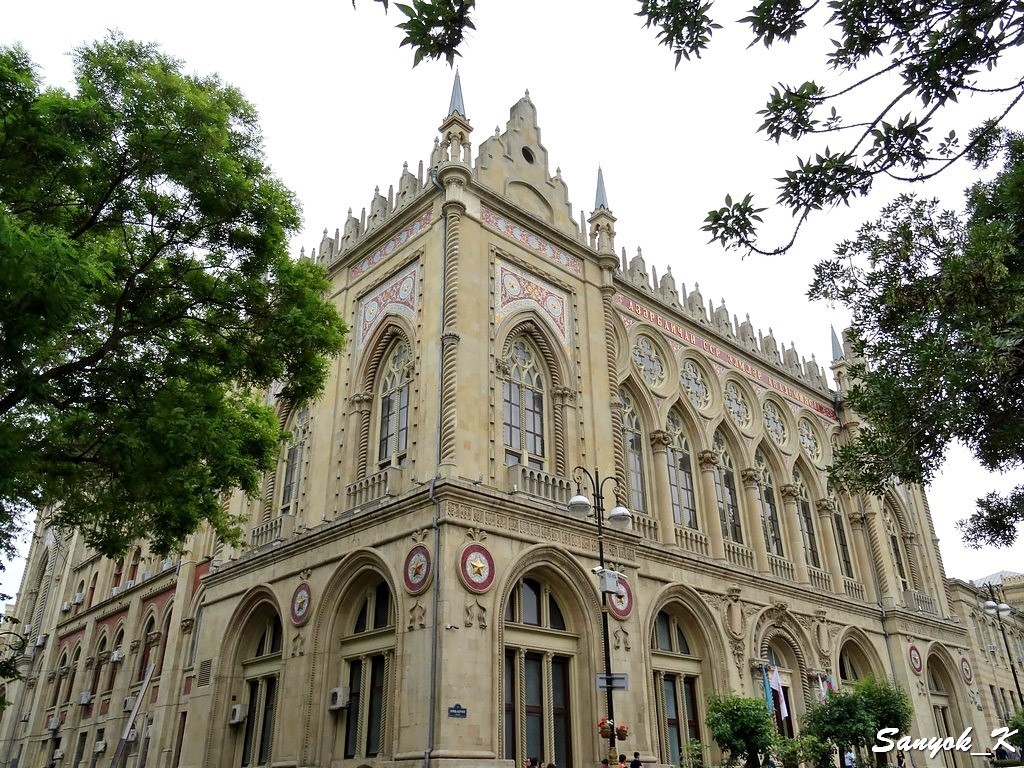 3053 Baku Ismailiyya Palace Academy of Sciences Баку Здание Исмаилия Президиум Академии наук