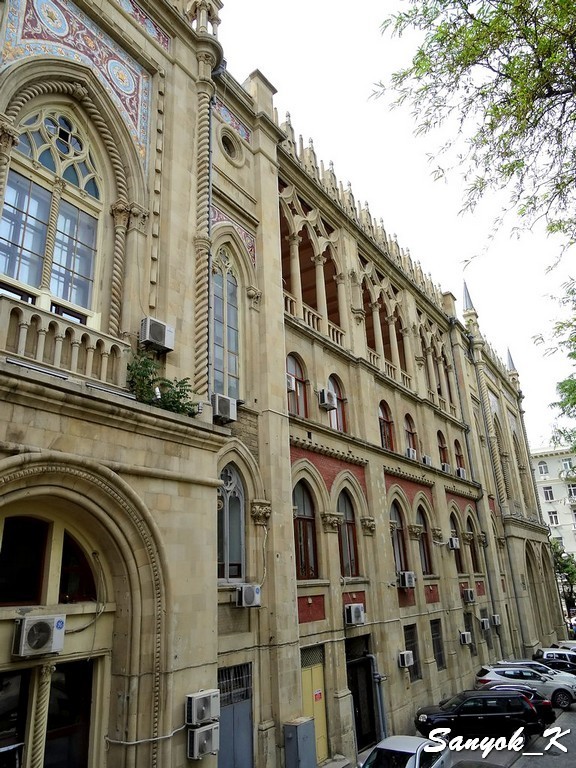 3054 Baku Ismailiyya Palace Academy of Sciences Баку Здание Исмаилия Президиум Академии наук