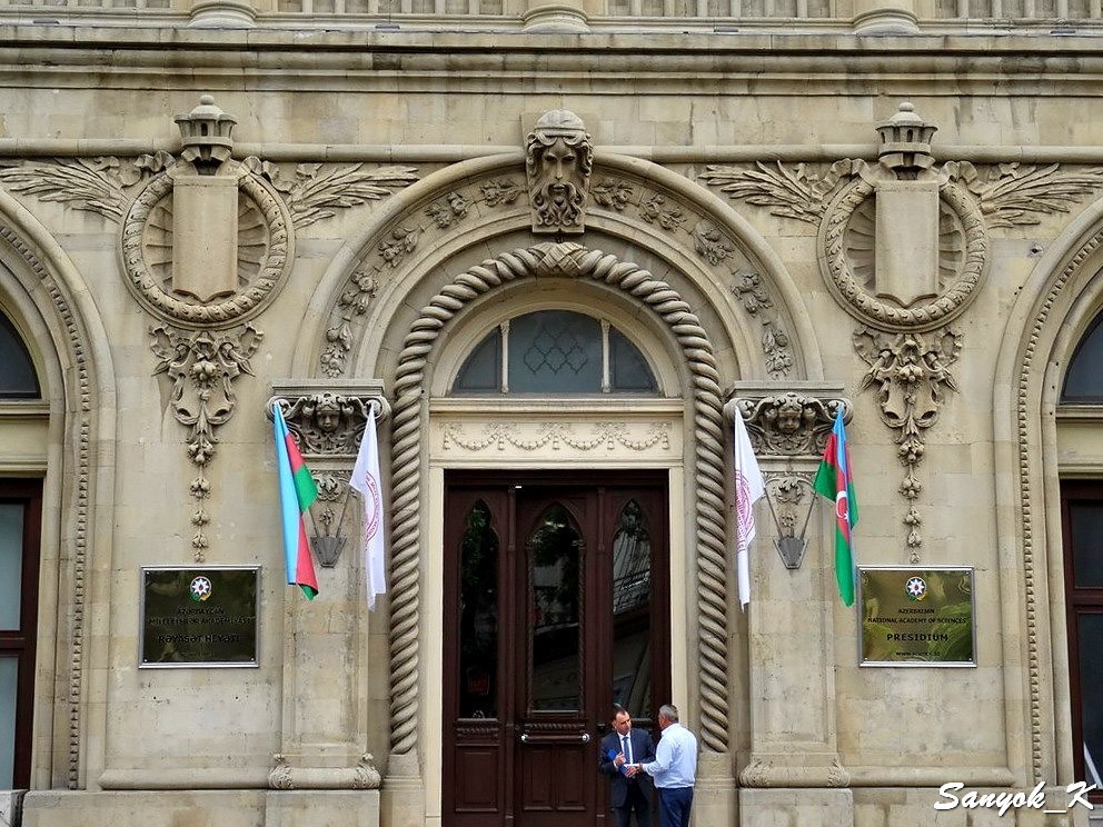 3056 Baku Ismailiyya Palace Academy of Sciences Баку Здание Исмаилия Президиум Академии наук
