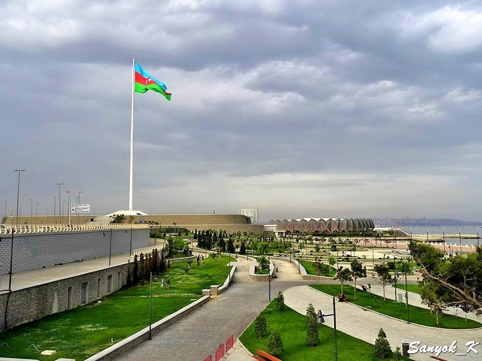 2872 Baku National Flag Square Баку Площадь государственного флага