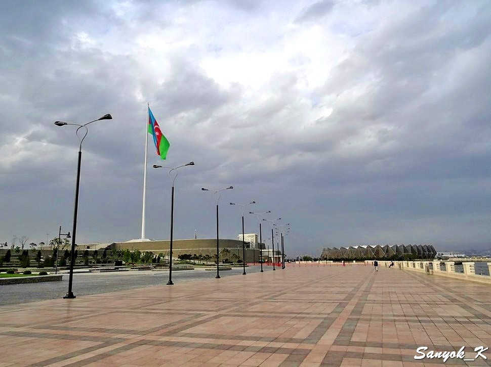2873 Baku National Flag Square Баку Площадь государственного флага