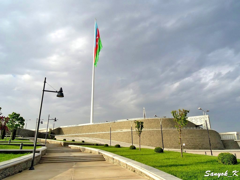 2874 Baku National Flag Square Баку Площадь государственного флага