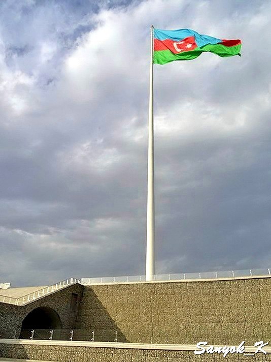 2875 Baku National Flag Square Баку Площадь государственного флага