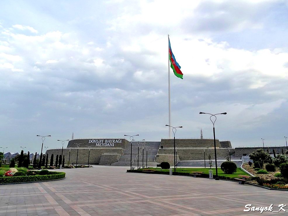 2885 Baku National Flag Square Баку Площадь государственного флага