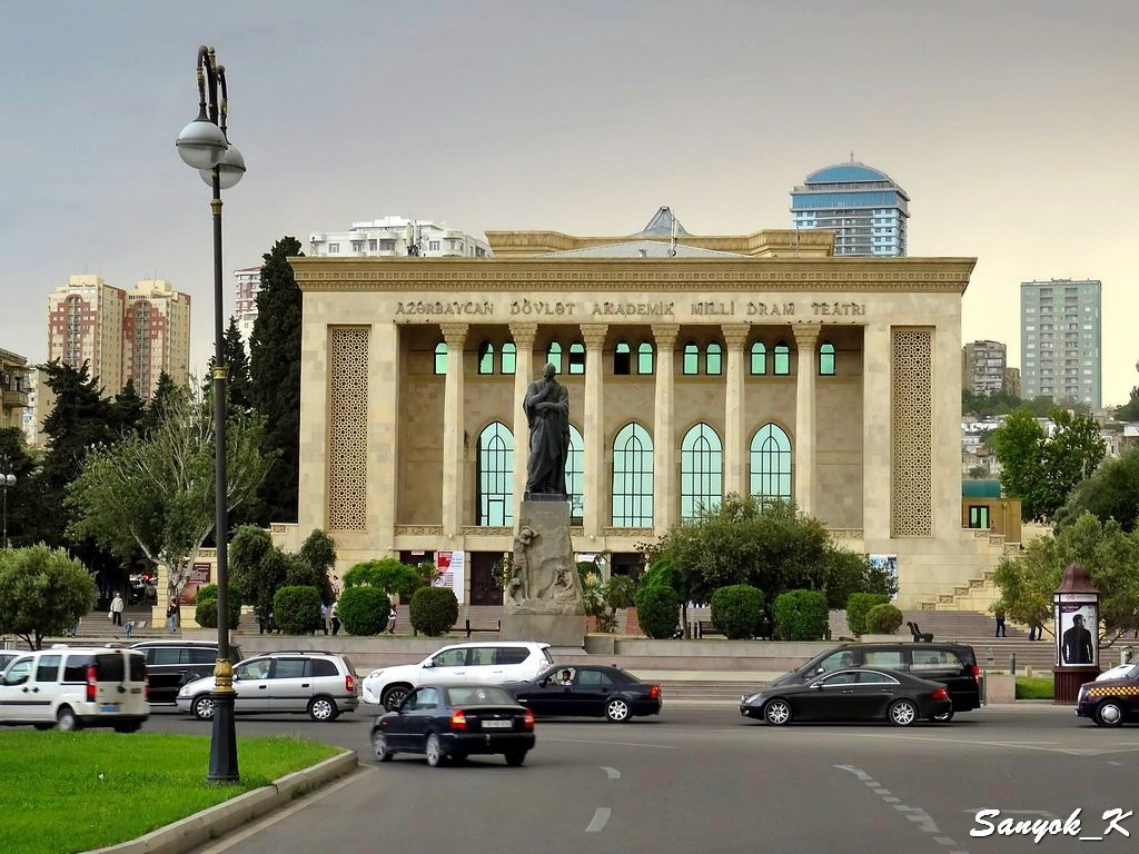 8665 Baku State Academic Drama Theatre Баку Государственный Академический Драматический Театр