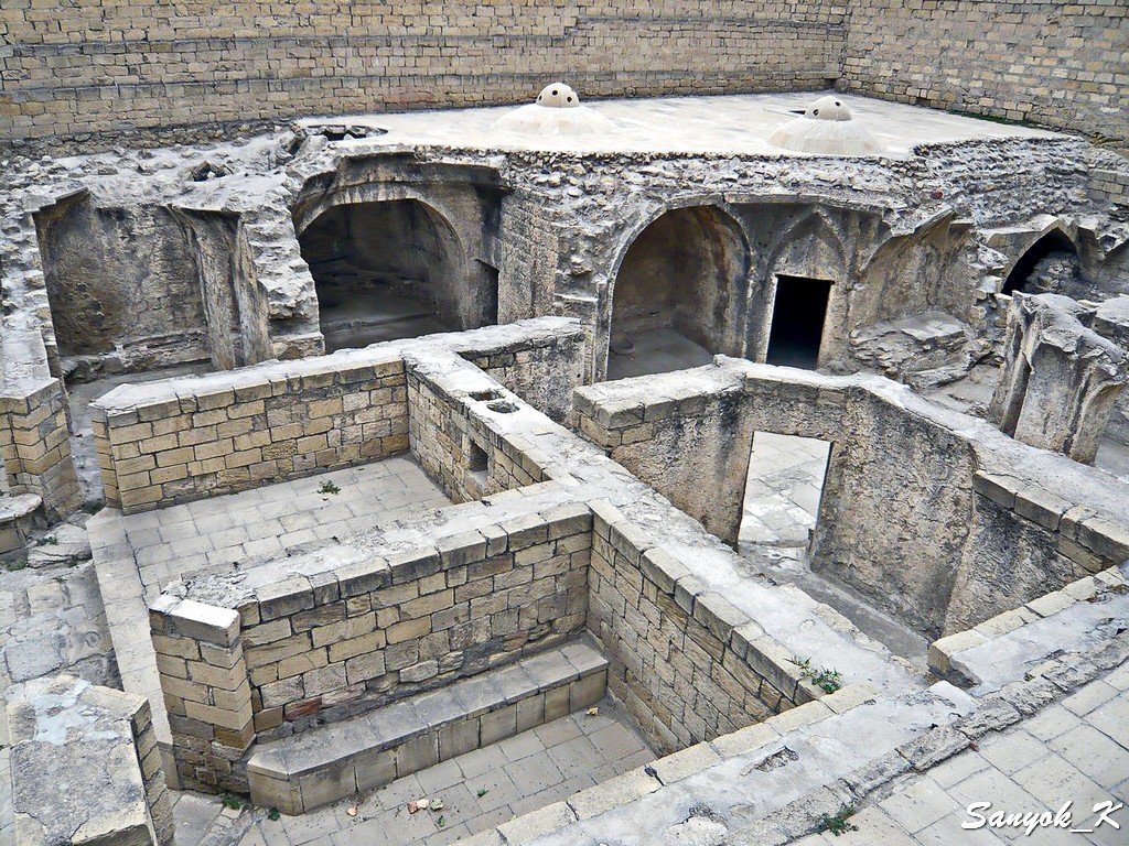 1245 Palace of Shirvanshahs Bath House Дворец Ширваншахов Баня