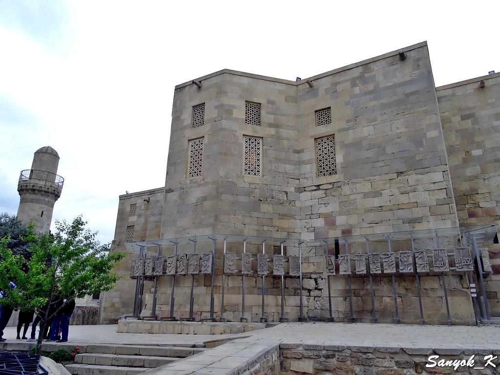 1255 Palace of Shirvanshahs Key Gubad Mosque Дворец Ширваншахов Мечеть Кей Губад