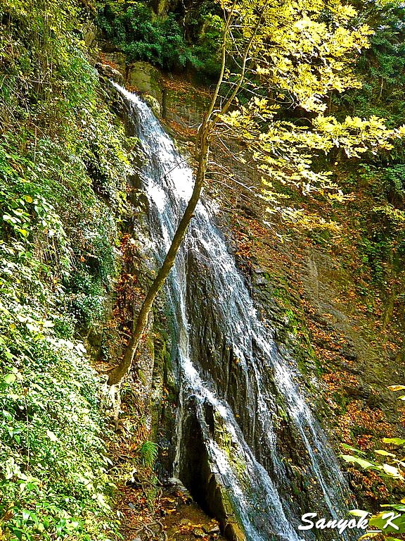 0781 Gabala The Seven Beauties Waterfall Габала Водопад Семь красавиц