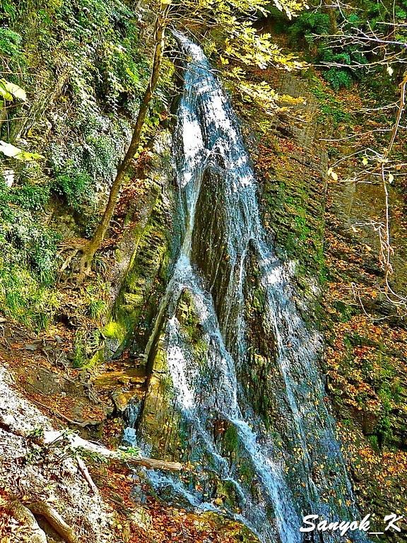 0782 Gabala The Seven Beauties Waterfall Габала Водопад Семь красавиц