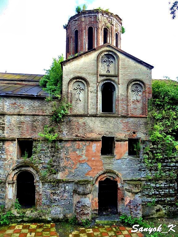 6938 Zaqatala Ruined church Загатала Разрушенная церковь