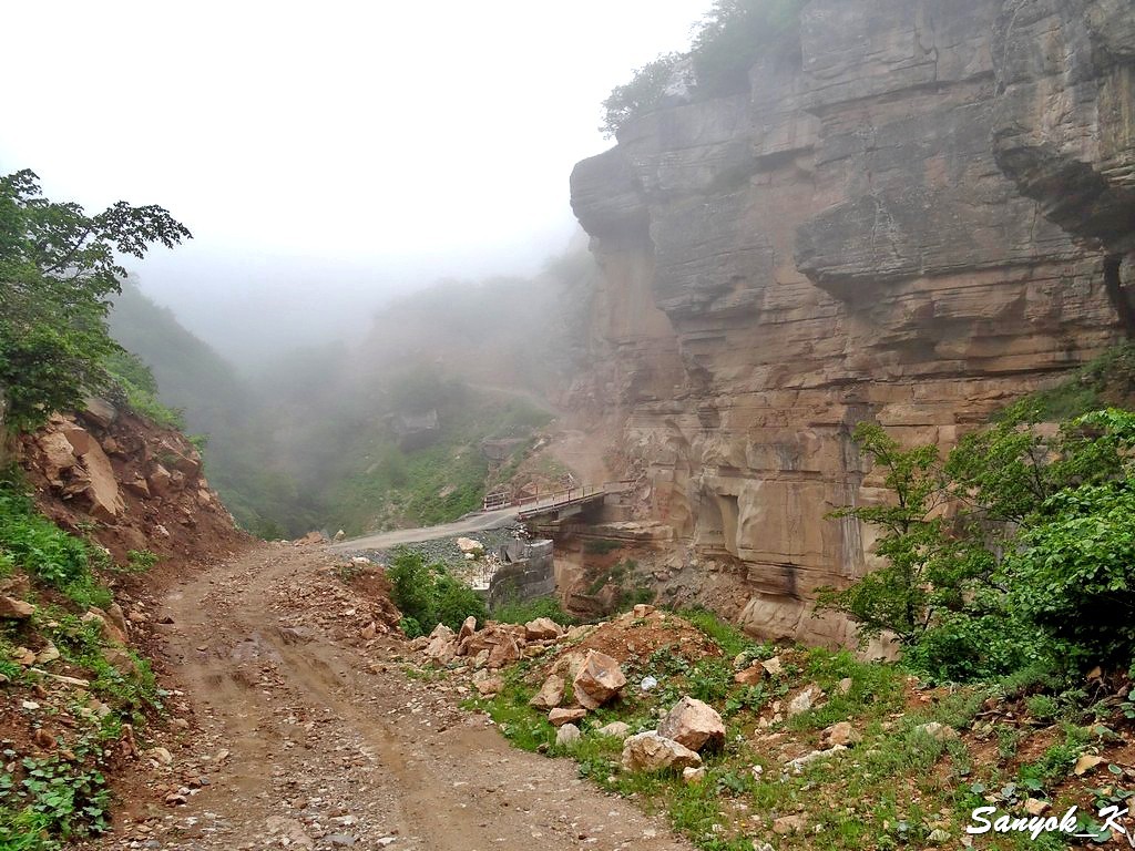 6559 Khinalug Road to Qrız Хыналыг Дорога в Крыз